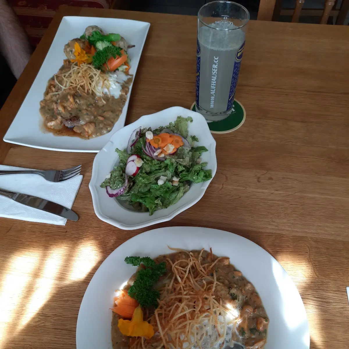 Wildschwein Mit Eierschwammerlragout