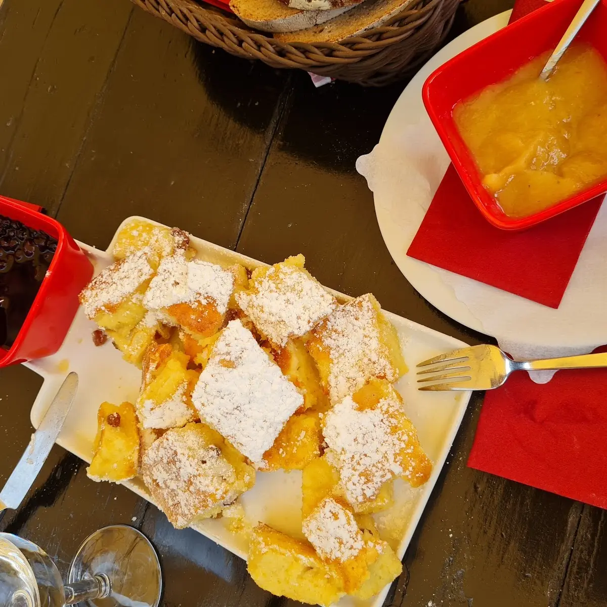 Kaiserschmarrn Mit Heidelbeeren