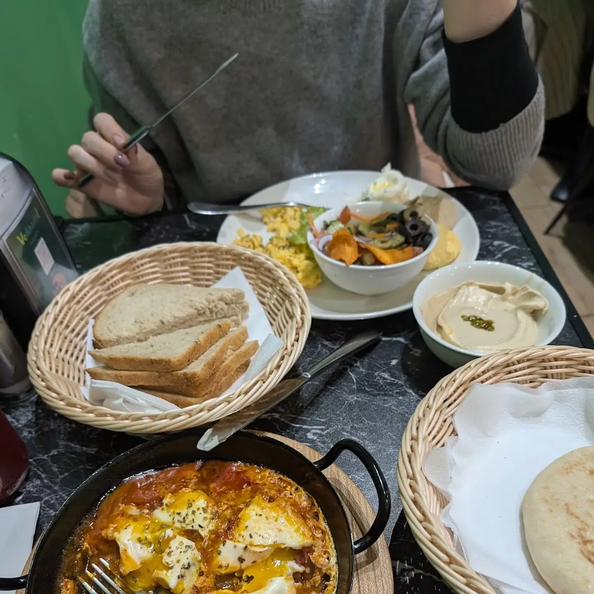 Hummusbowl Mit Schakshuka