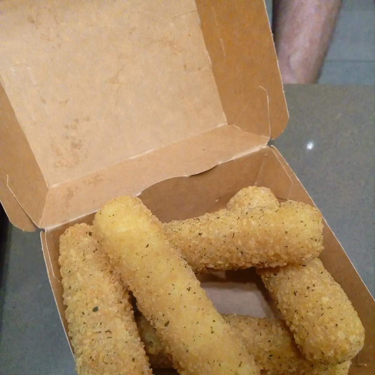 Mozzarella Sticks 5 Stück Mit Italian Dip