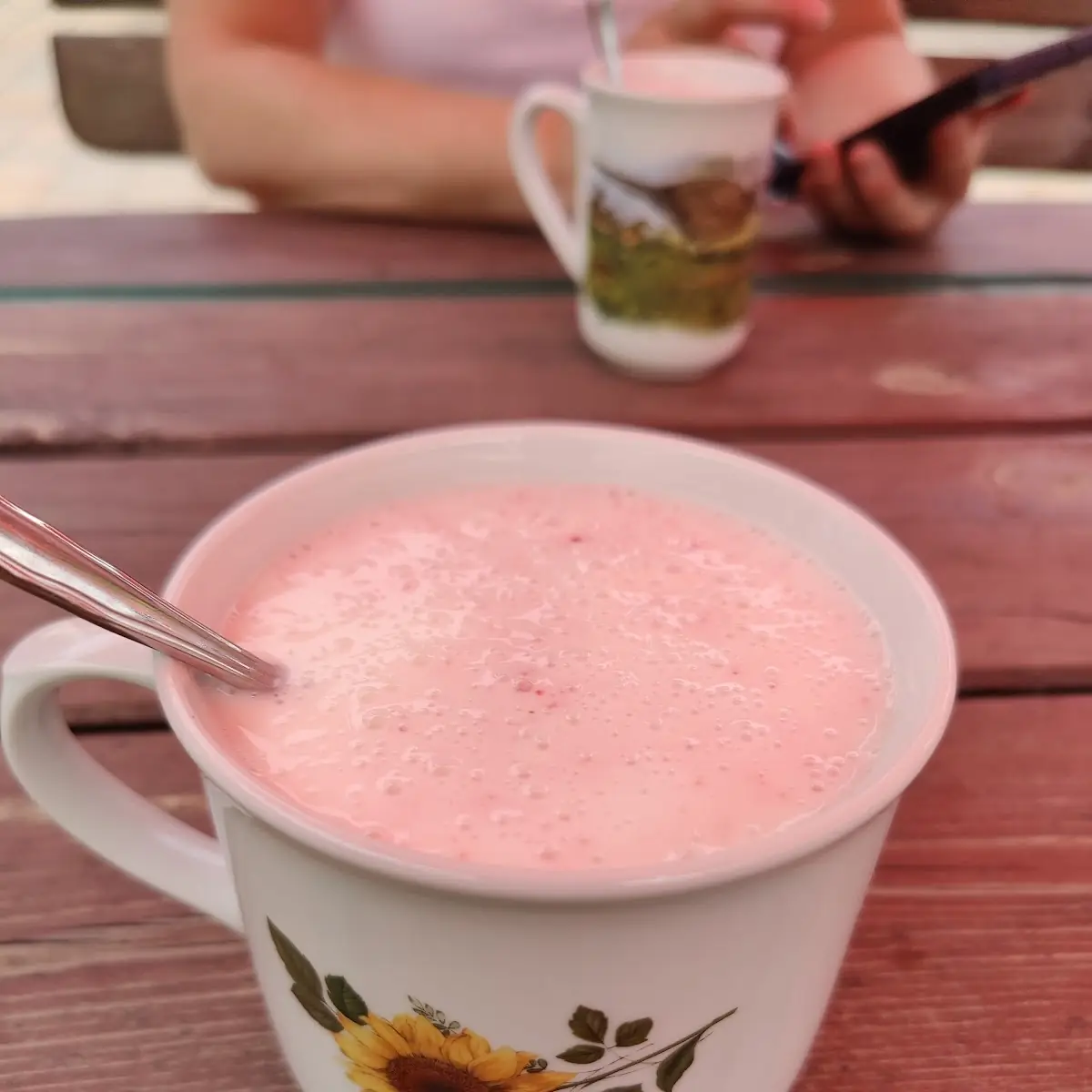 Buttermilch Mit Preiselbeeren