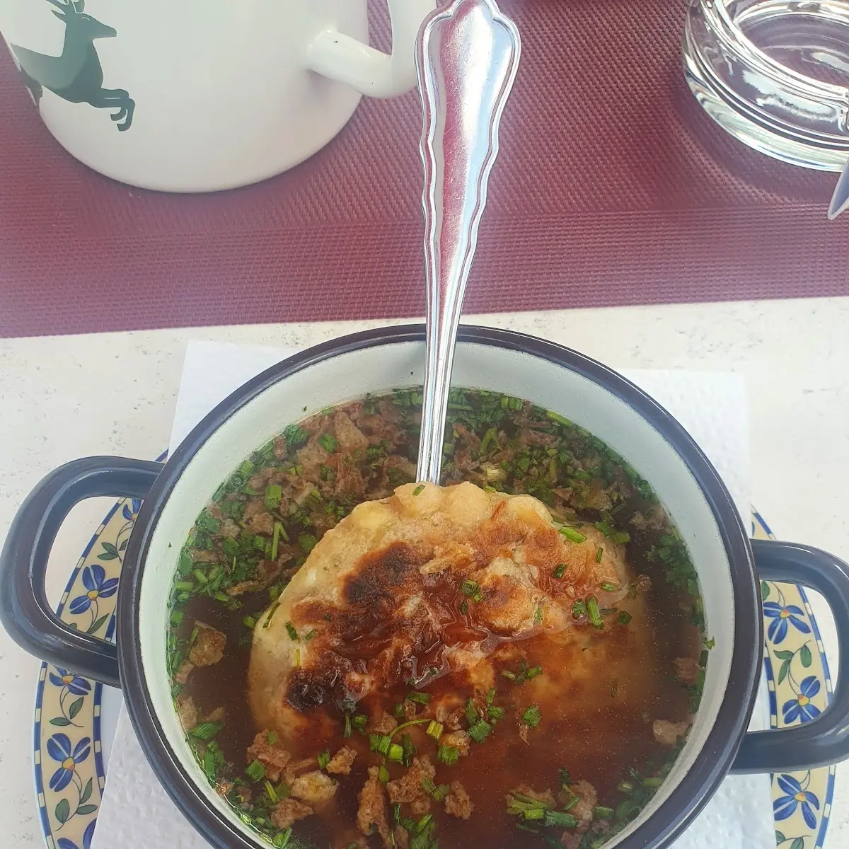 Kaspressknödelsuppe