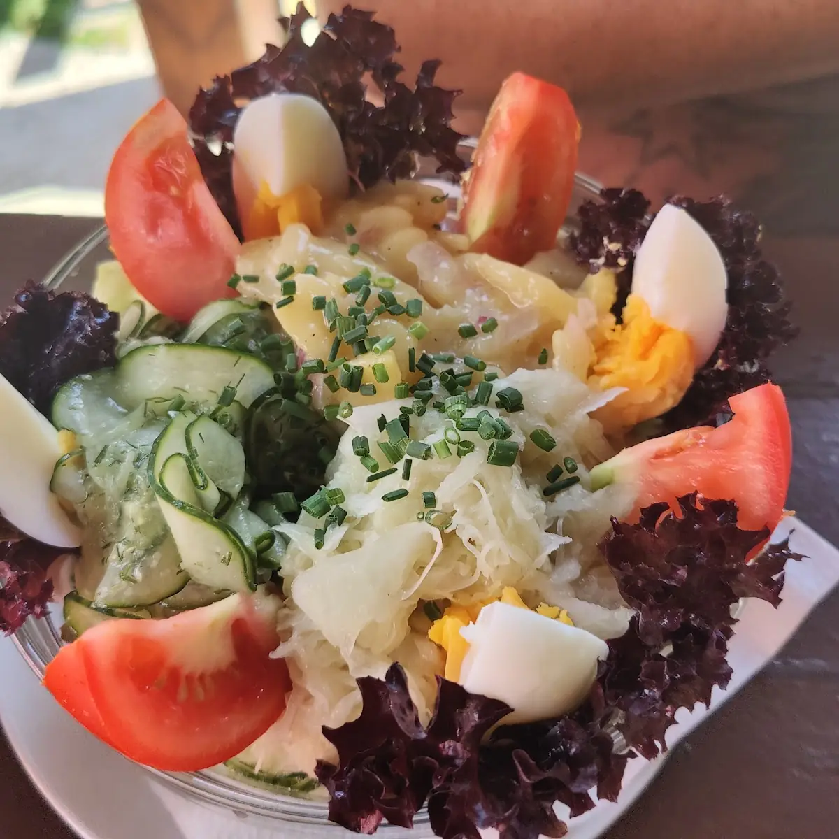 Salat Mit Ei