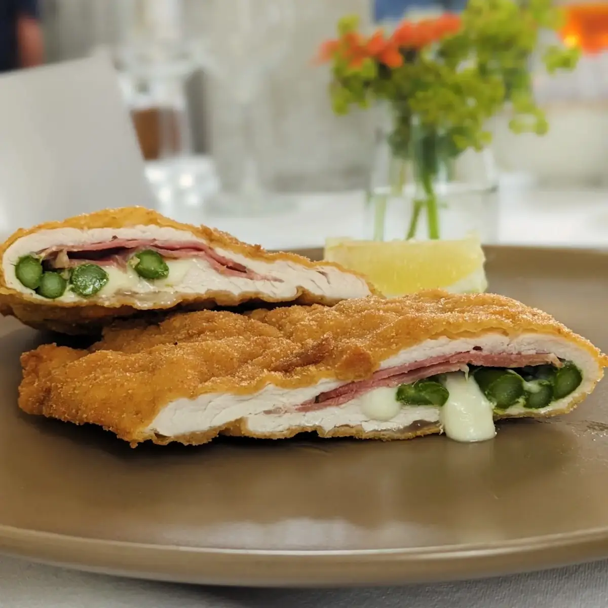 Spargel - Rohschinken Cordon Bleu