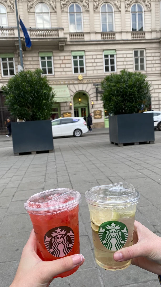 Strawberry Açaí Refresher & Cool Lime Refresher
