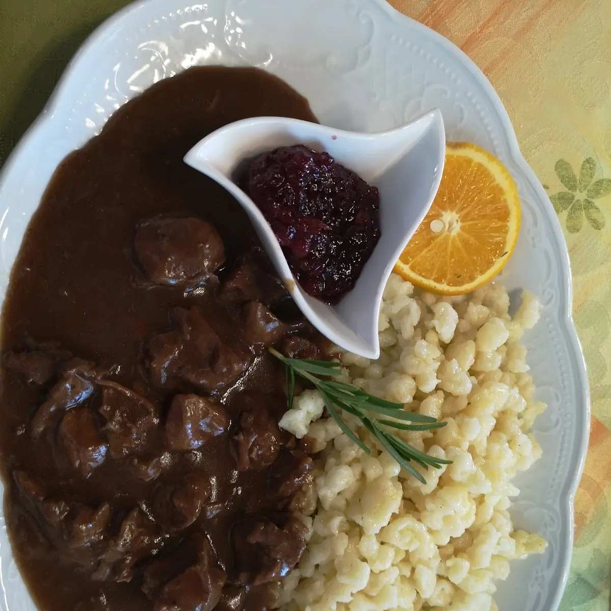 Wildragout Mit Nockerln Köstlich
