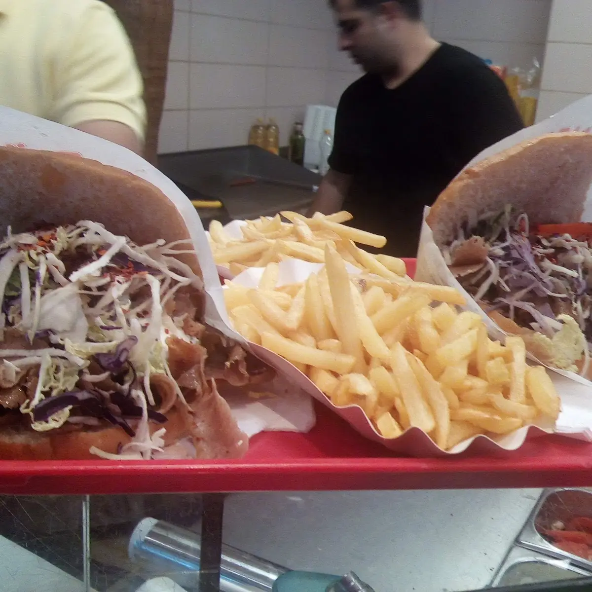 2 Kebab Und 2 Pommes Frites Spezial Biryani