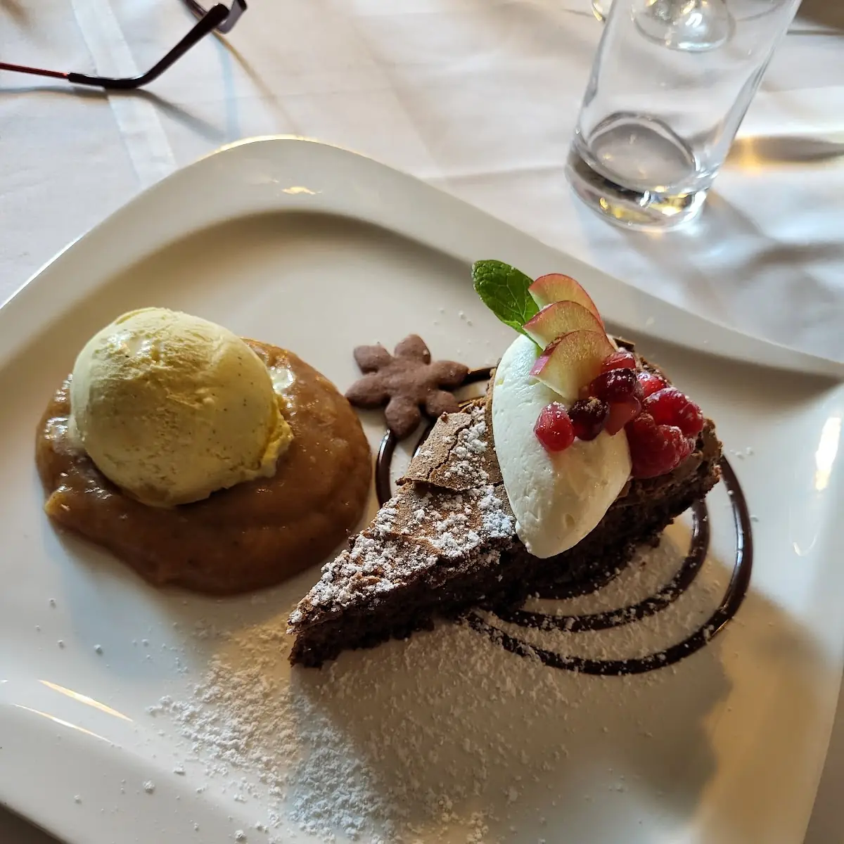 Schokolade Mit Bratapfel