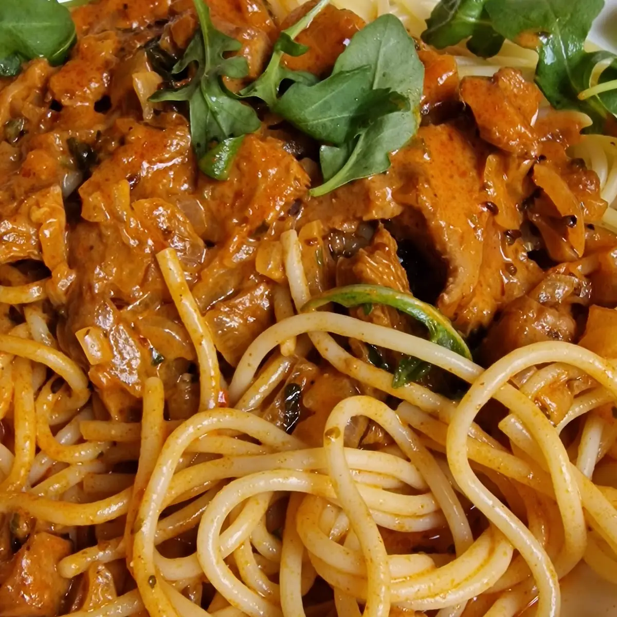 Spaghetti Mit Pfifferlingen