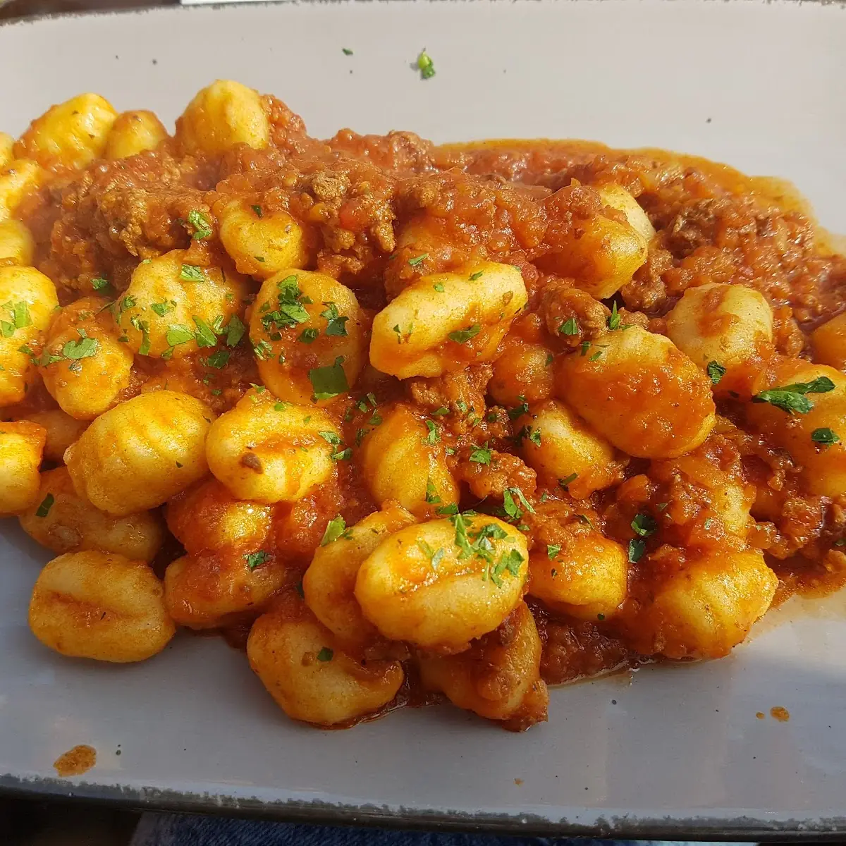 Gnocchi Bolognese