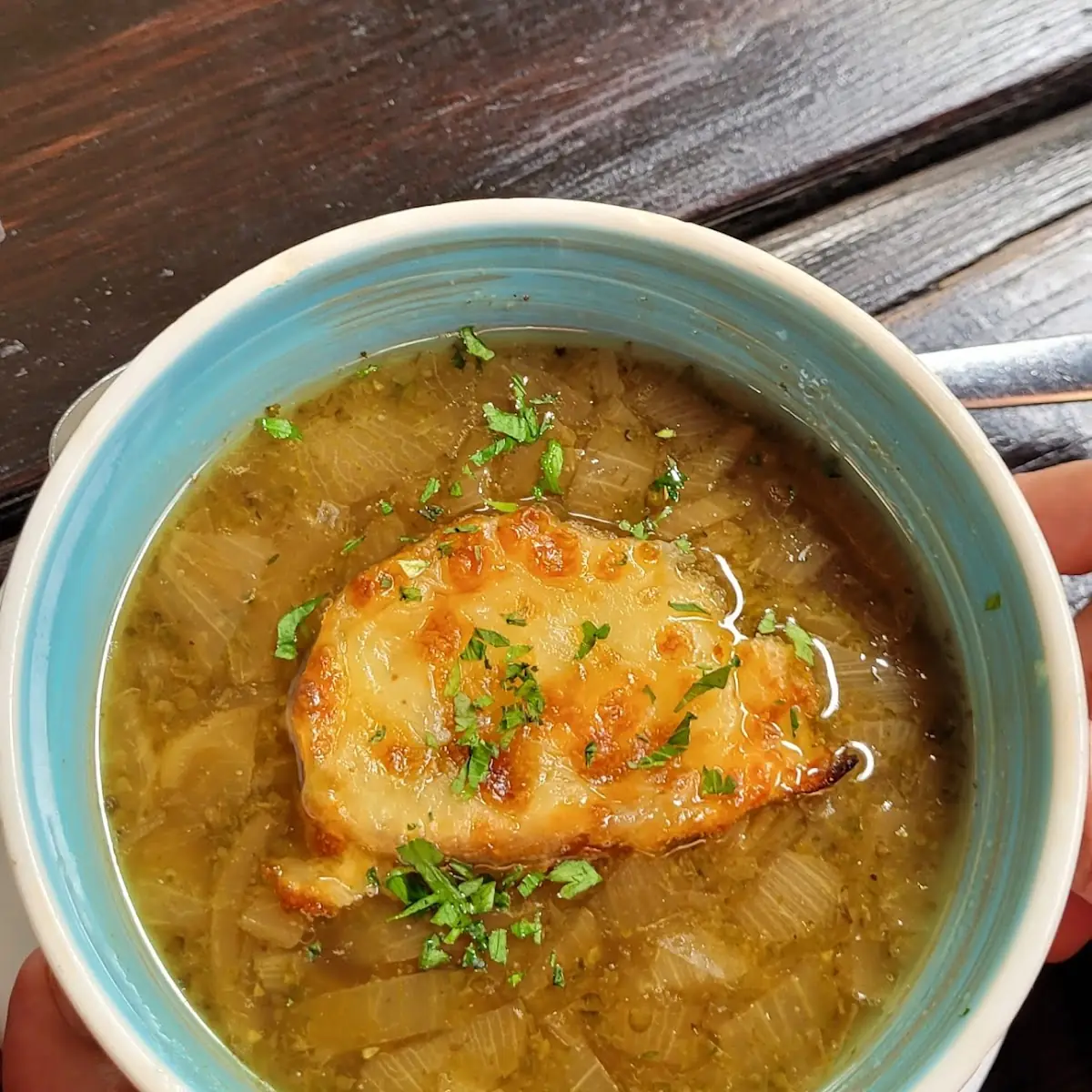 Zwiebelsuppe