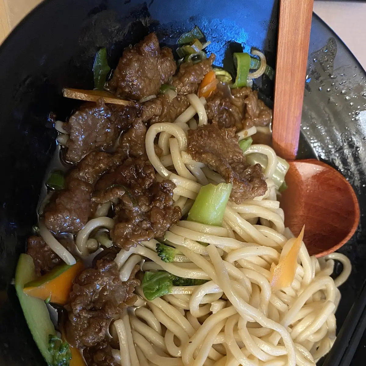Nudeln Mit Rindfleisch