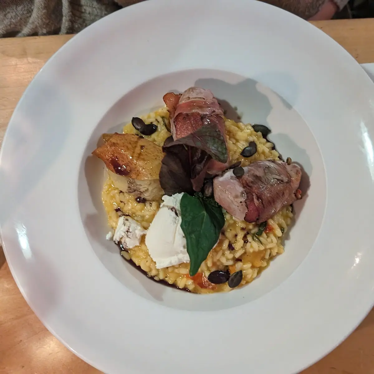 Saltimbocca Auf Risotto