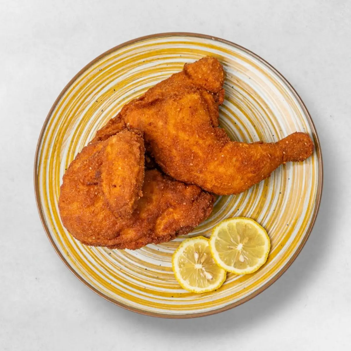 Gebackenes Halbes Huhn