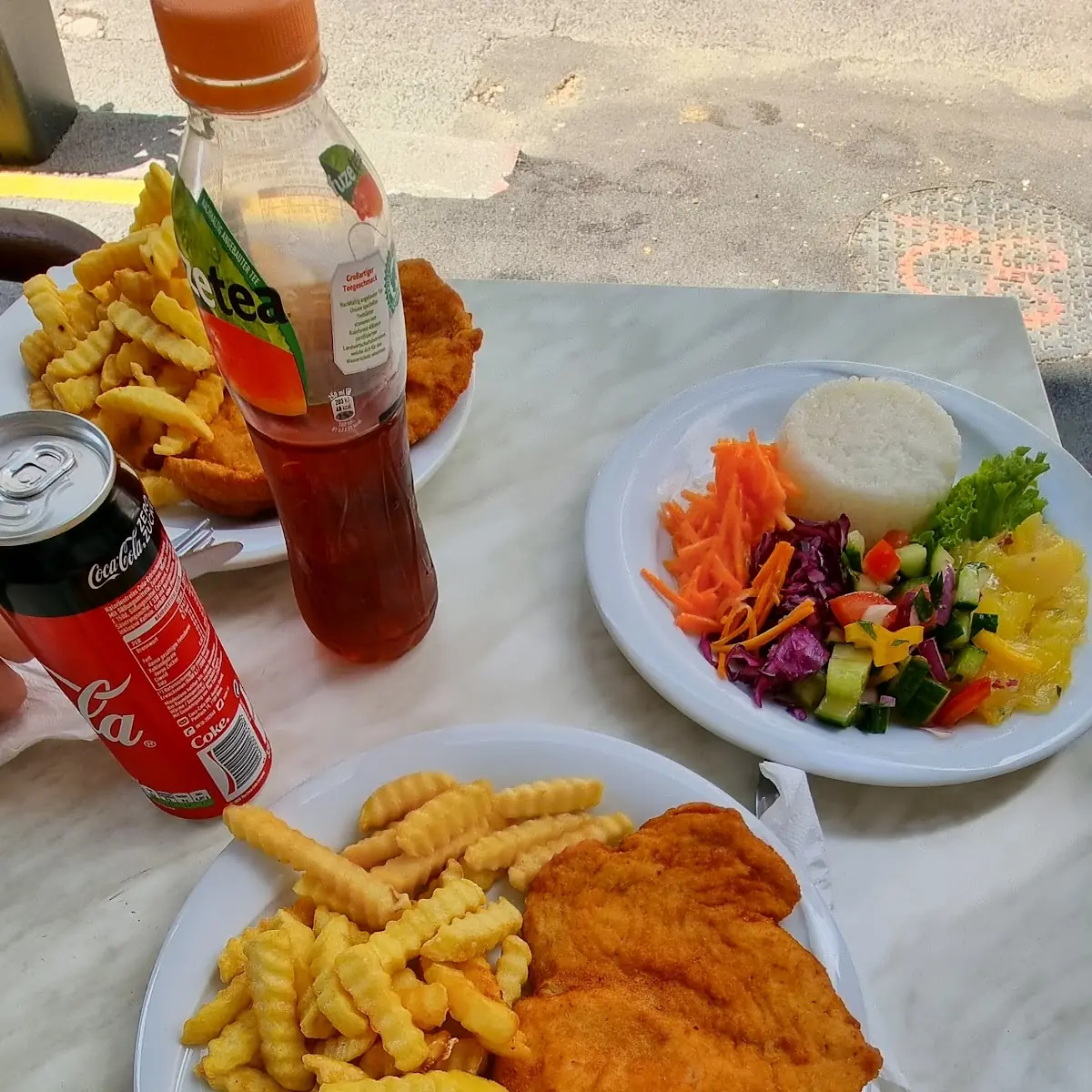 Schnitzel Mit Pommes Frites