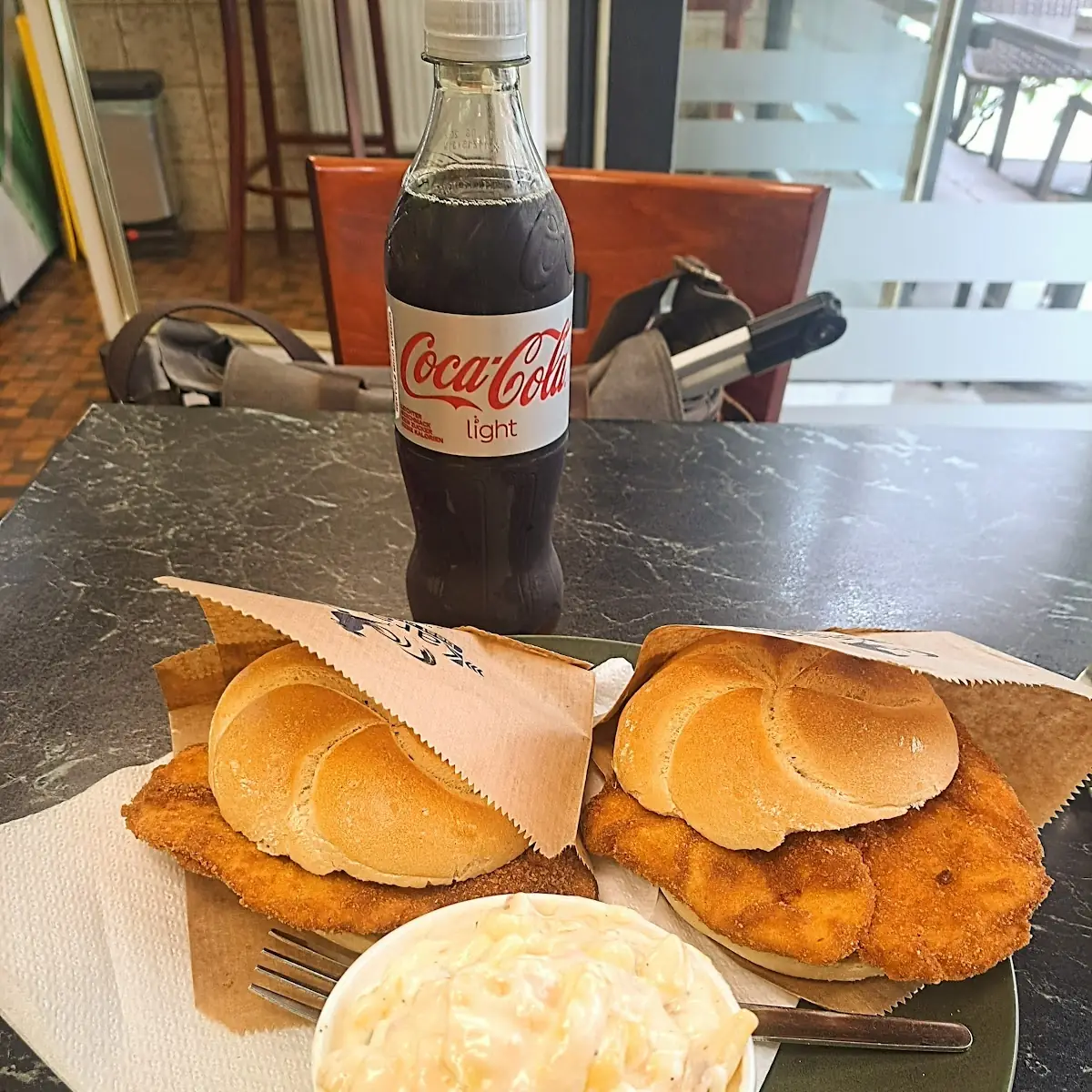 Schnitzelsemmel&Erdäpfelsalat