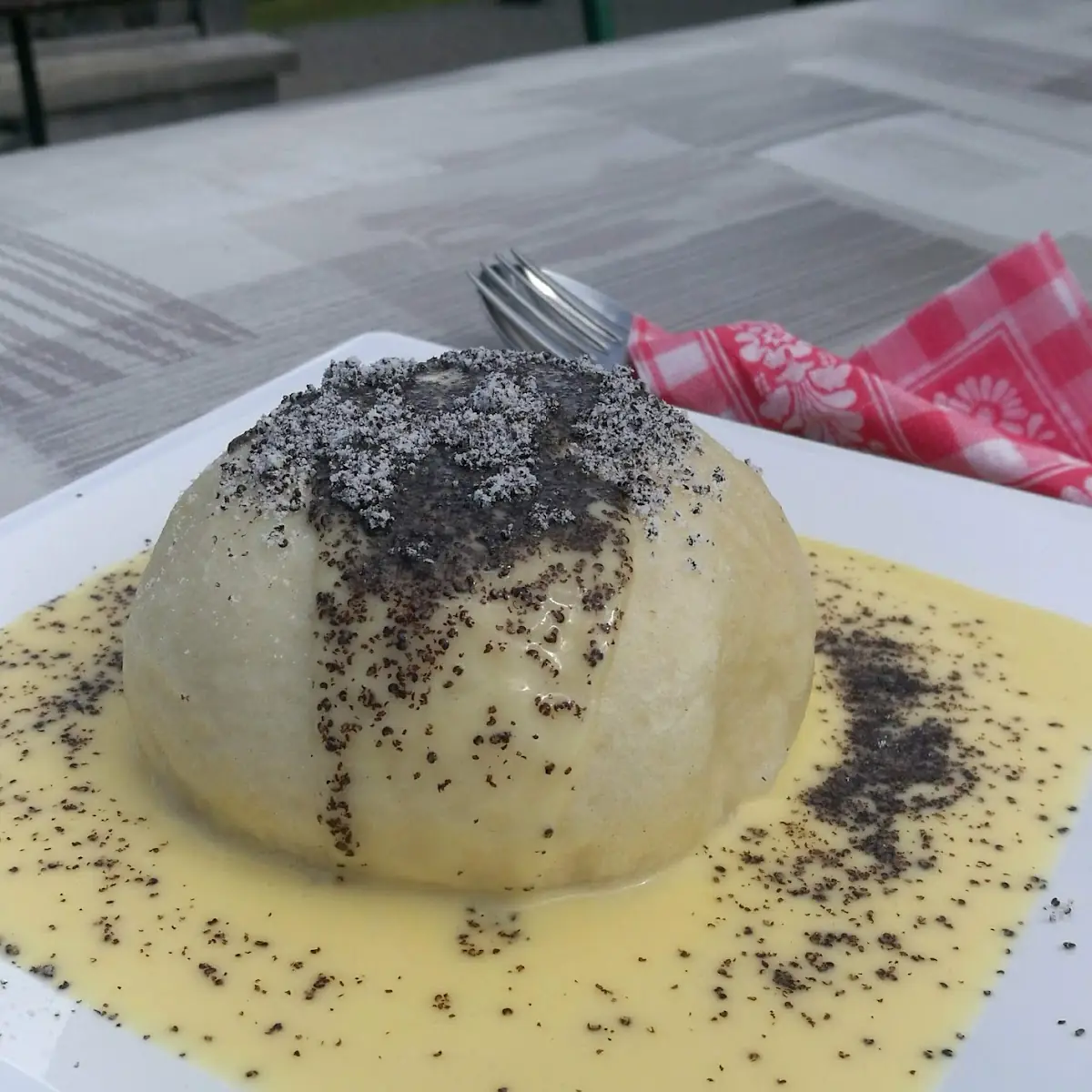 Germknödel Mir Vanillesauce