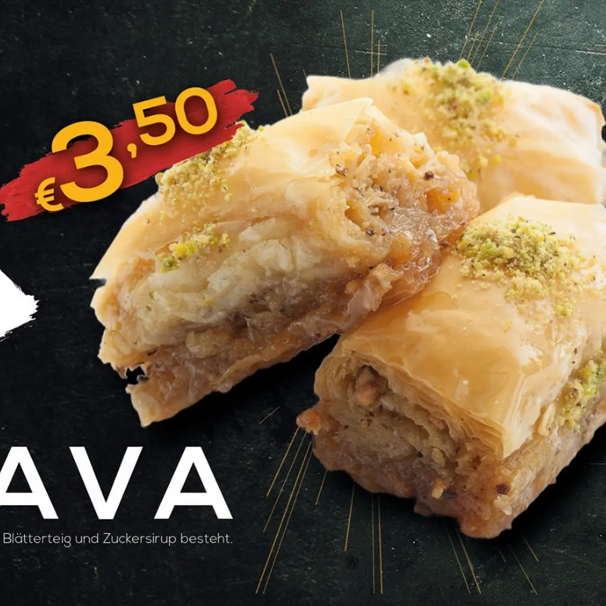 Baklava Pro Portion Neu
