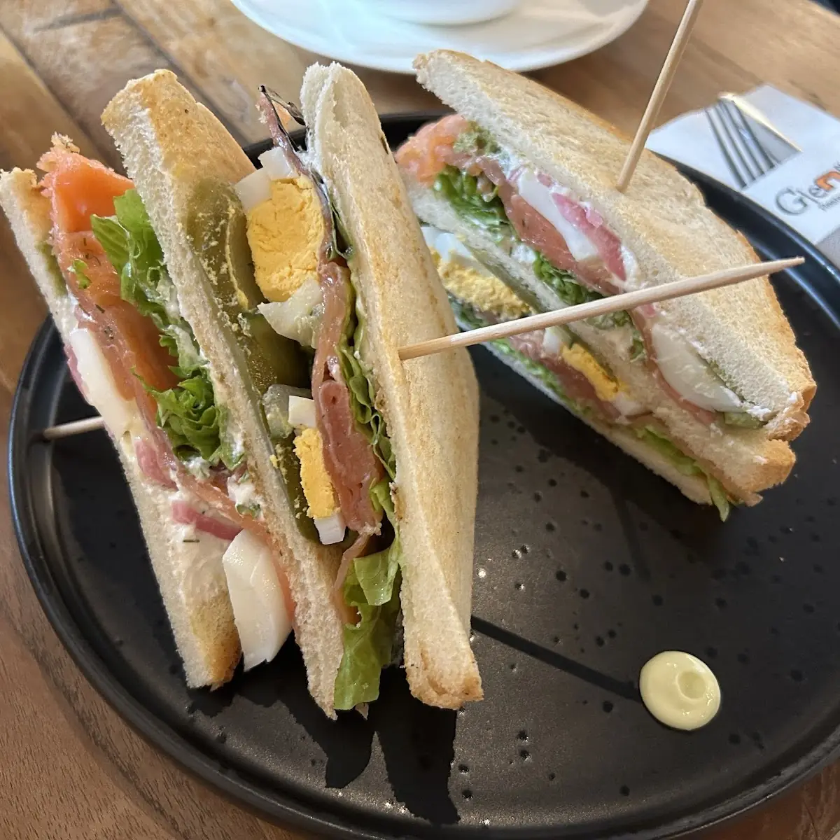 Salmon and Avocado Sandwich