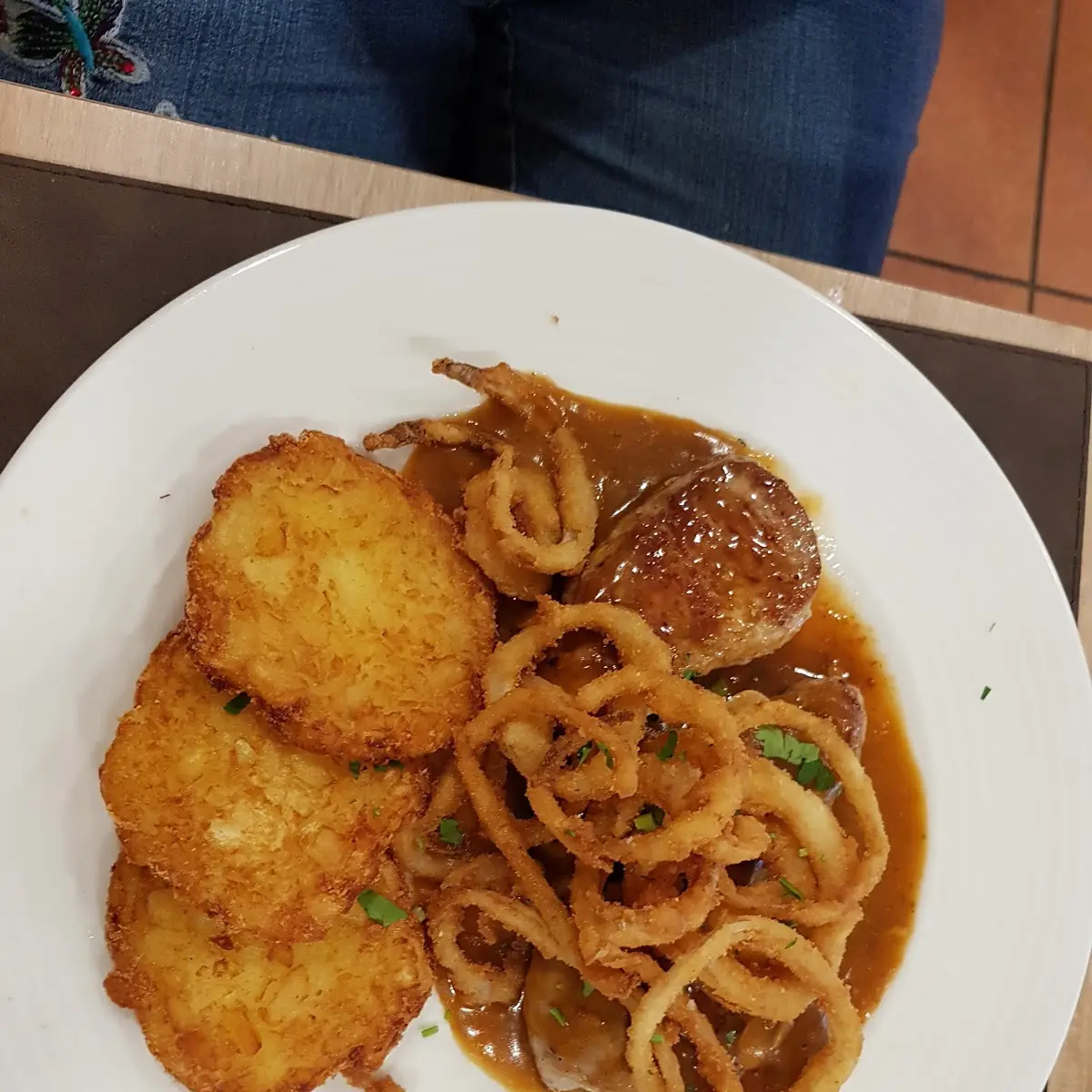Zwiebelrostbraten