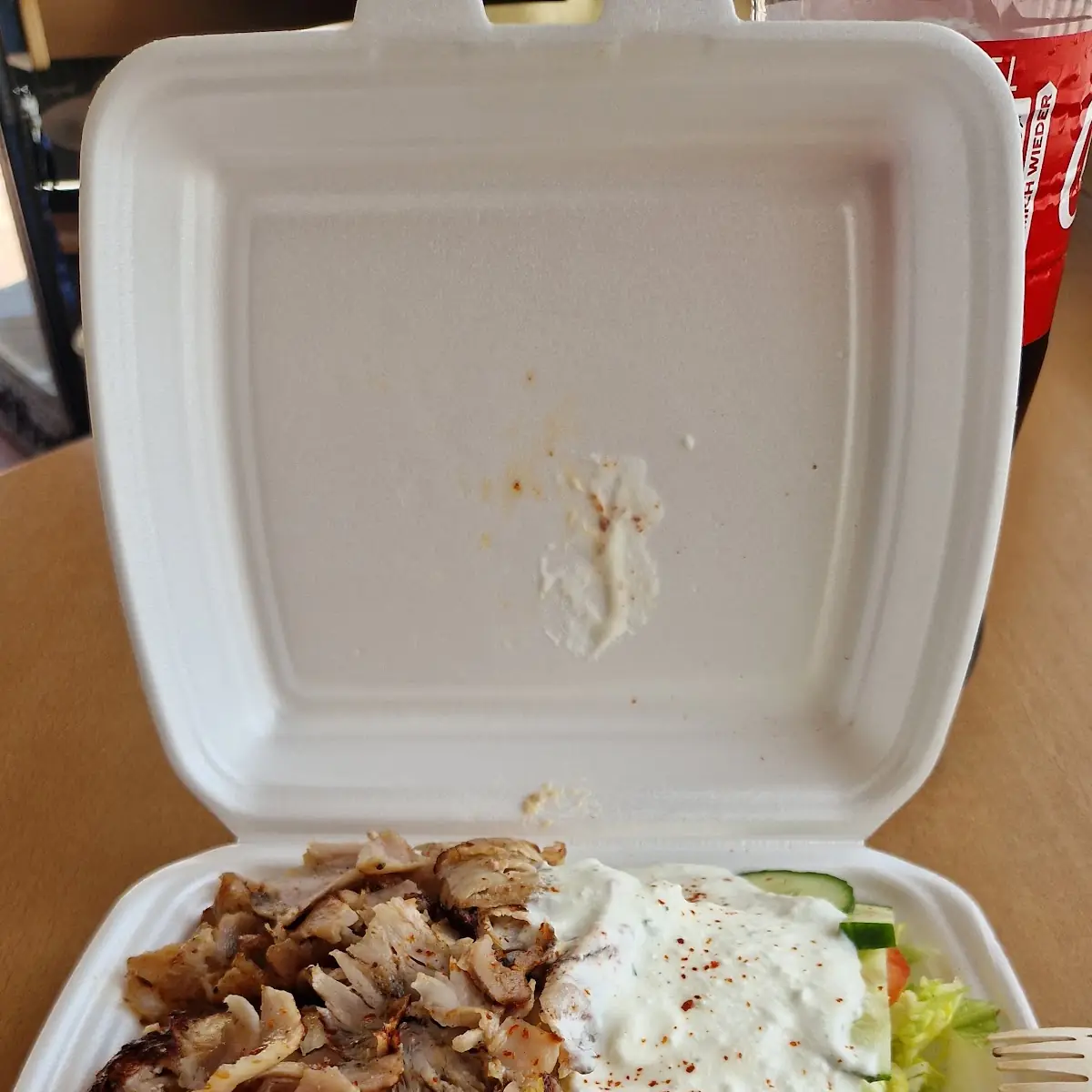 Kebap Teller Met Salat