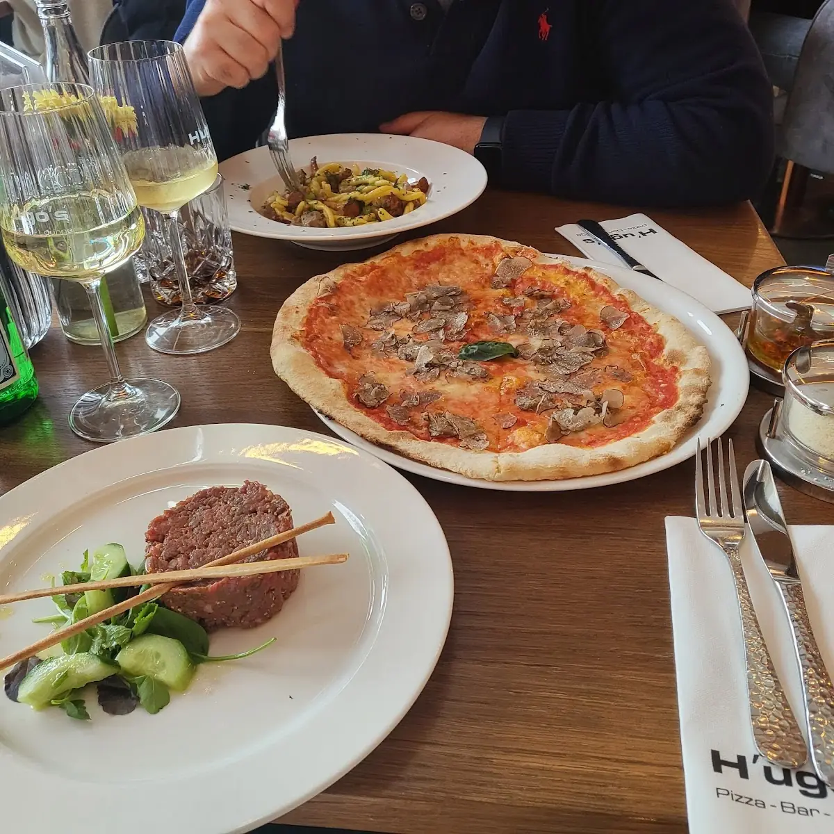 Tartar Pizza Tartufo