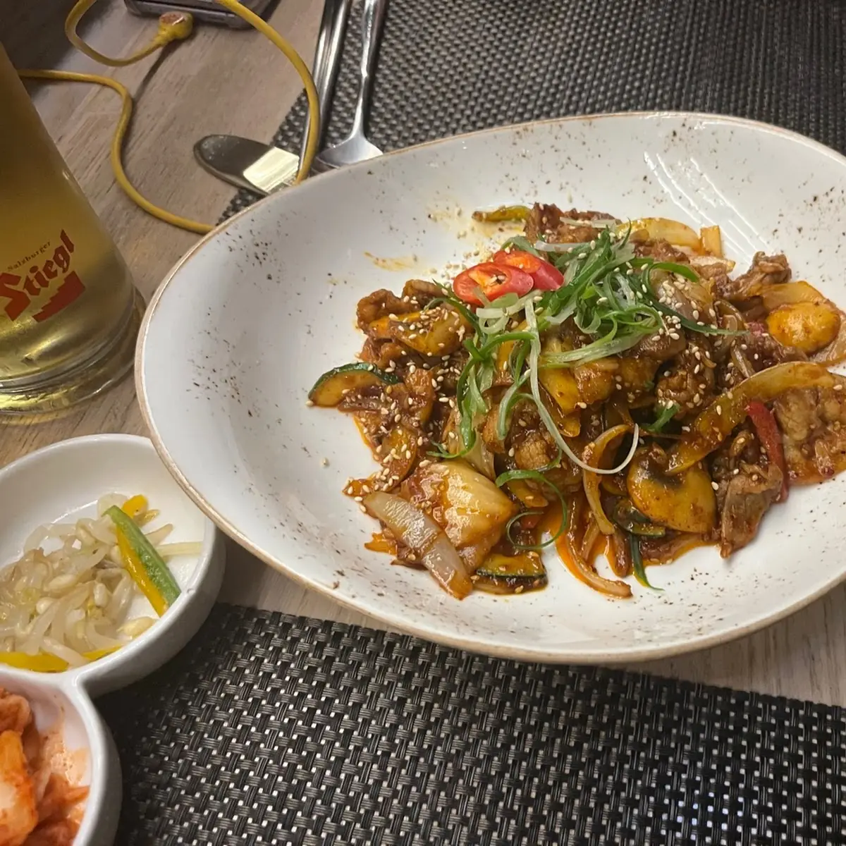 Spicy Seafood Bokkum