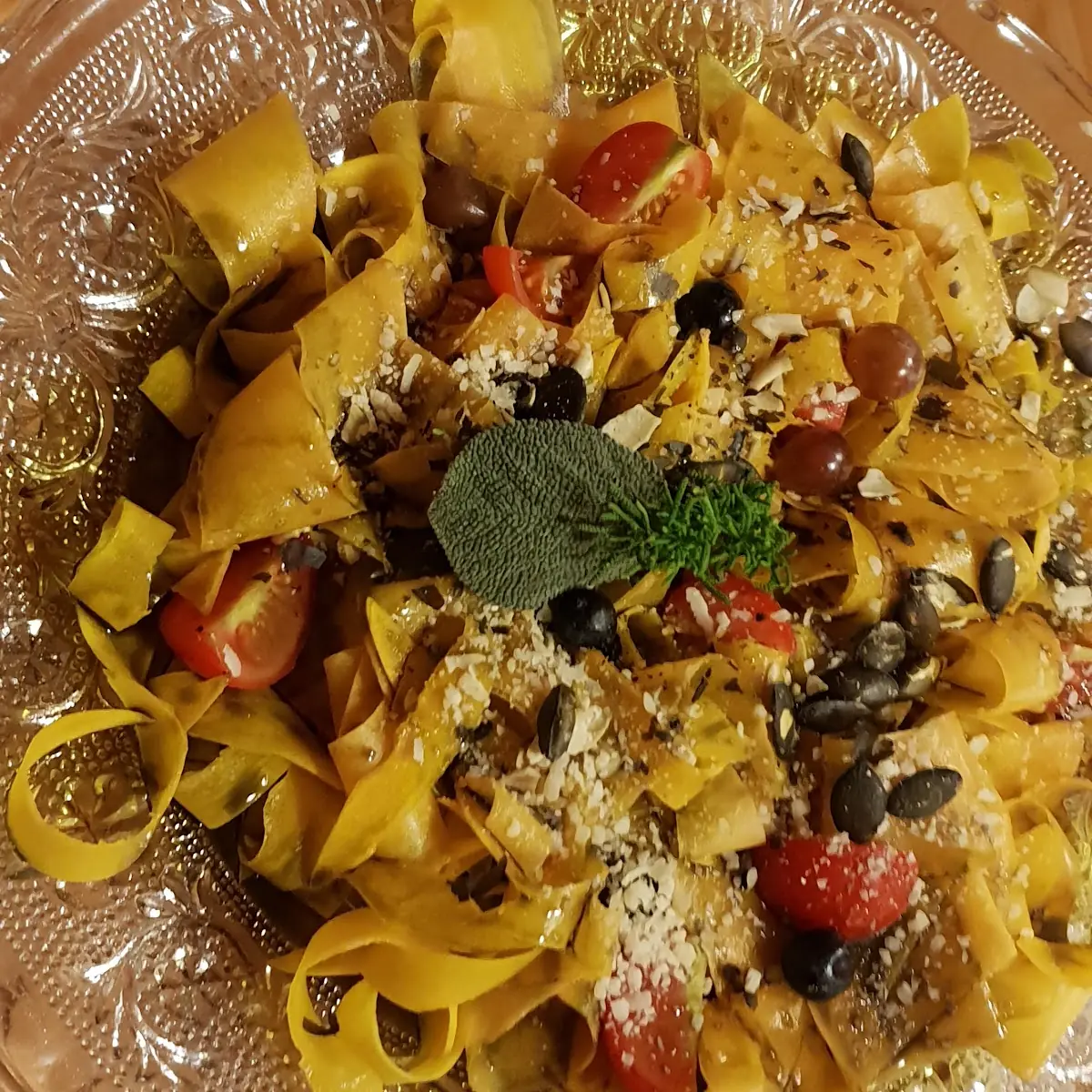 Kürbiscarpaccio