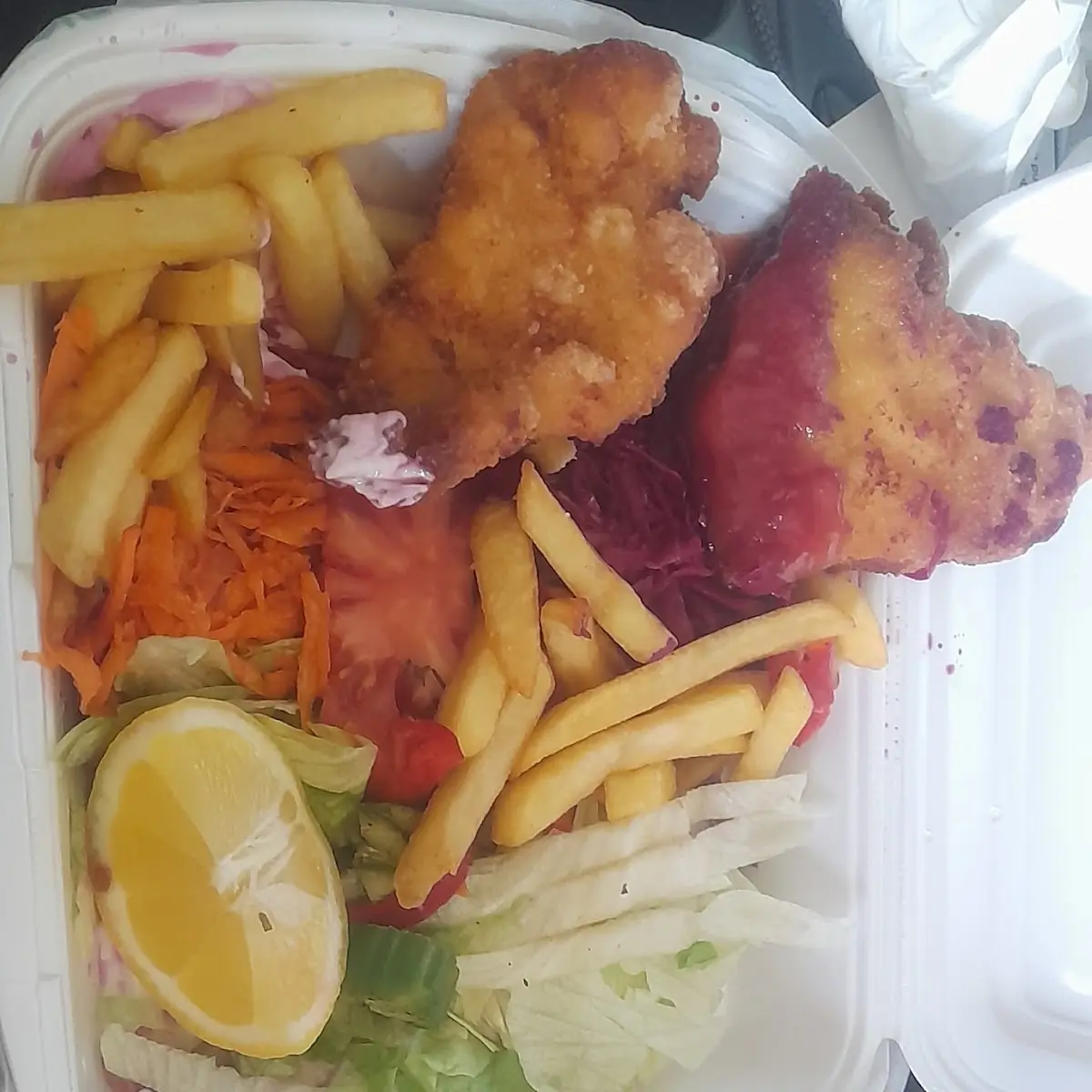 Schnitzel Teller