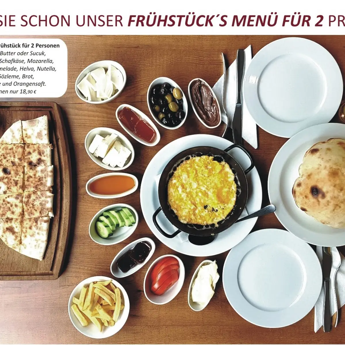 Frühstücksteller Mit Omelette