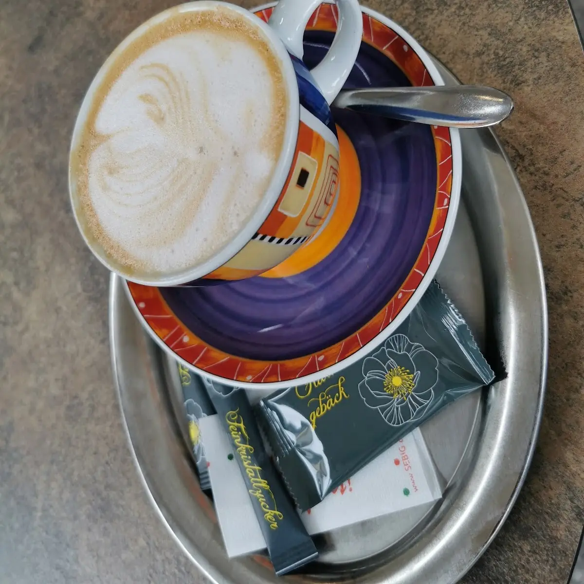 Cappuccino Mit Hafer Sojamilch