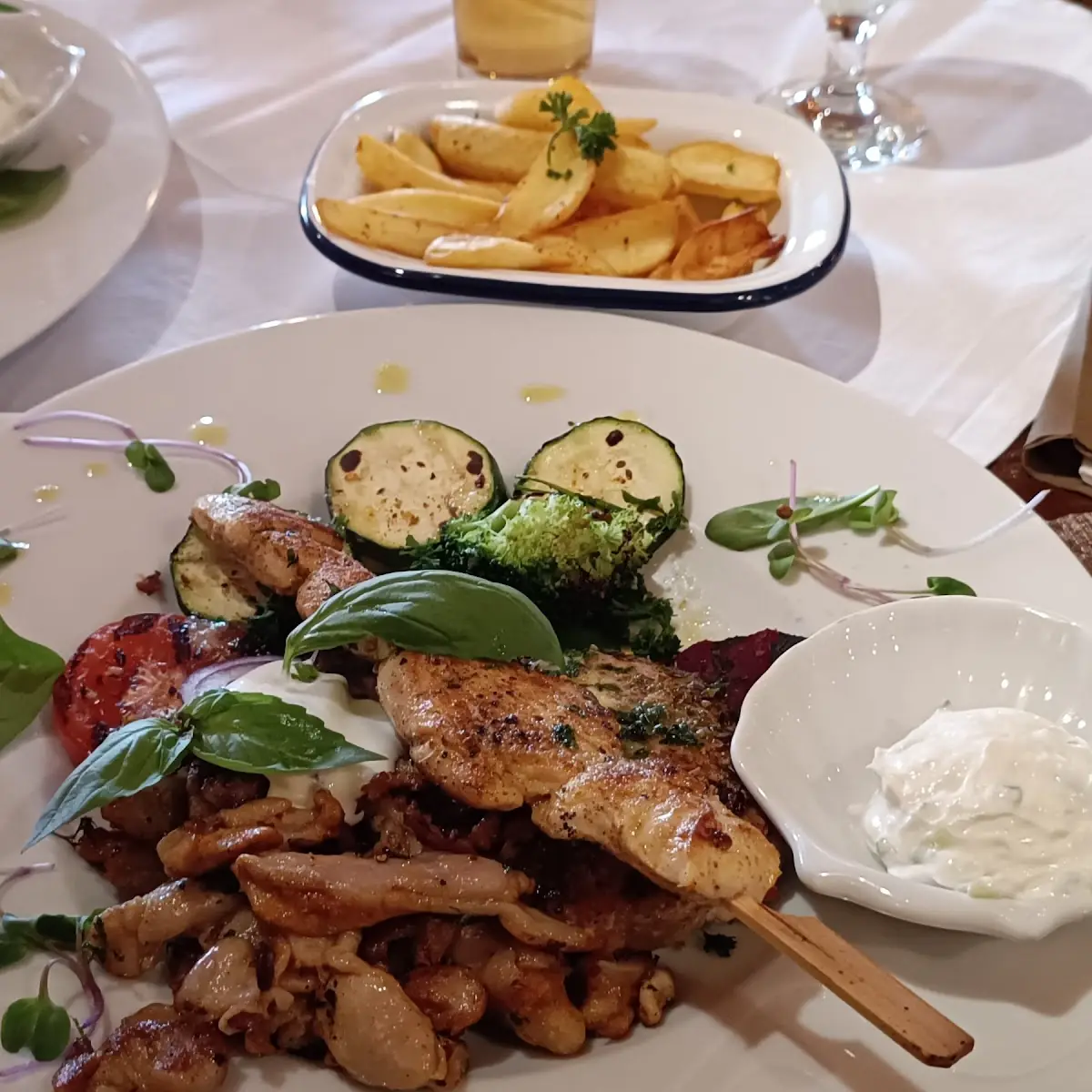 Griechischer Grillteller