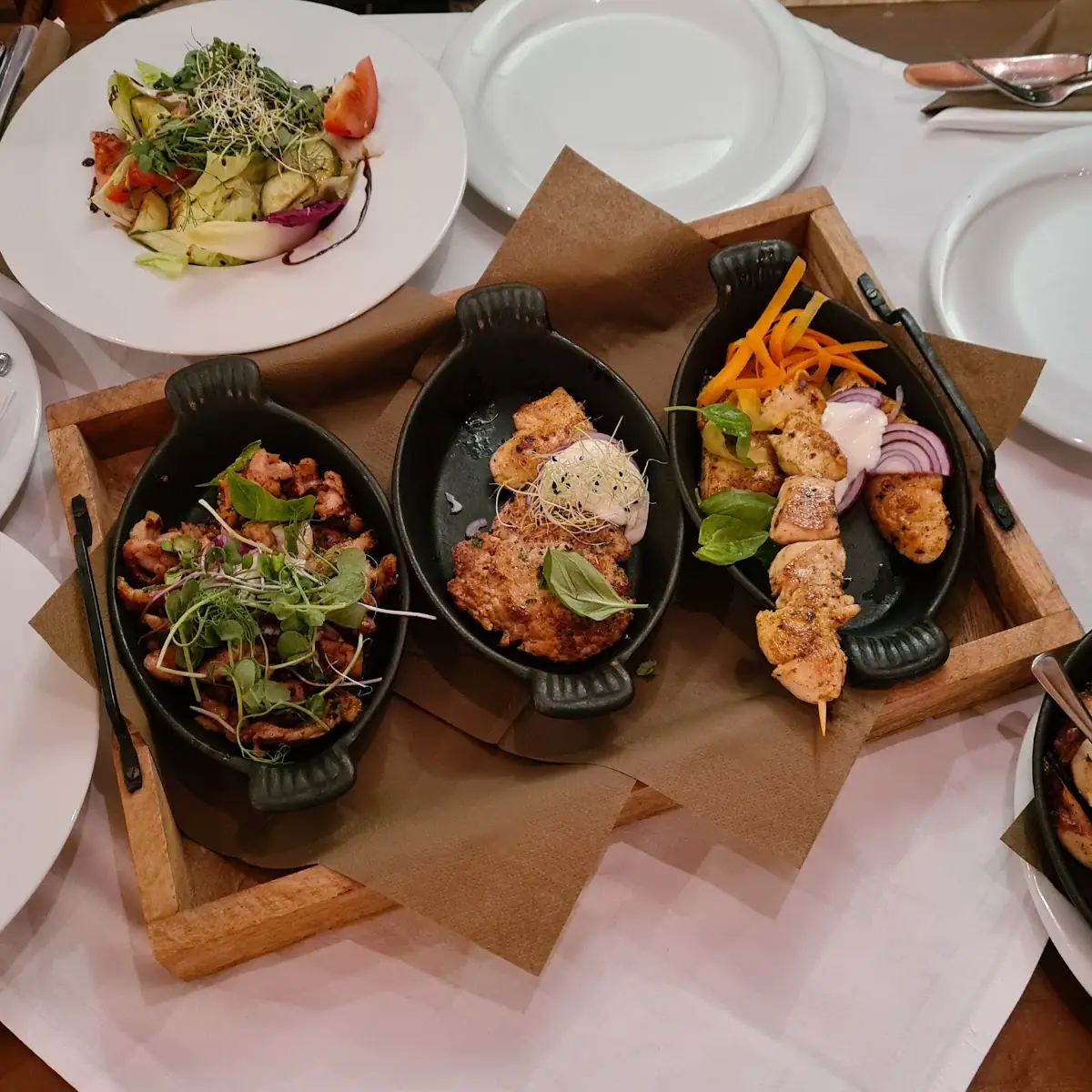 Grillplatte Für 2 Personen Mit Extra Tintenfisch