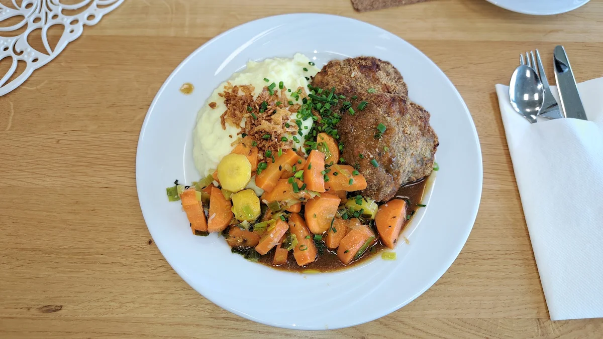 Faschierte Laibchen Mit Kartoffelpüree