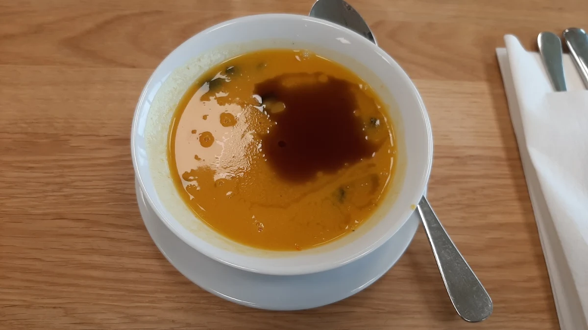 Kürbis-cremesuppe
