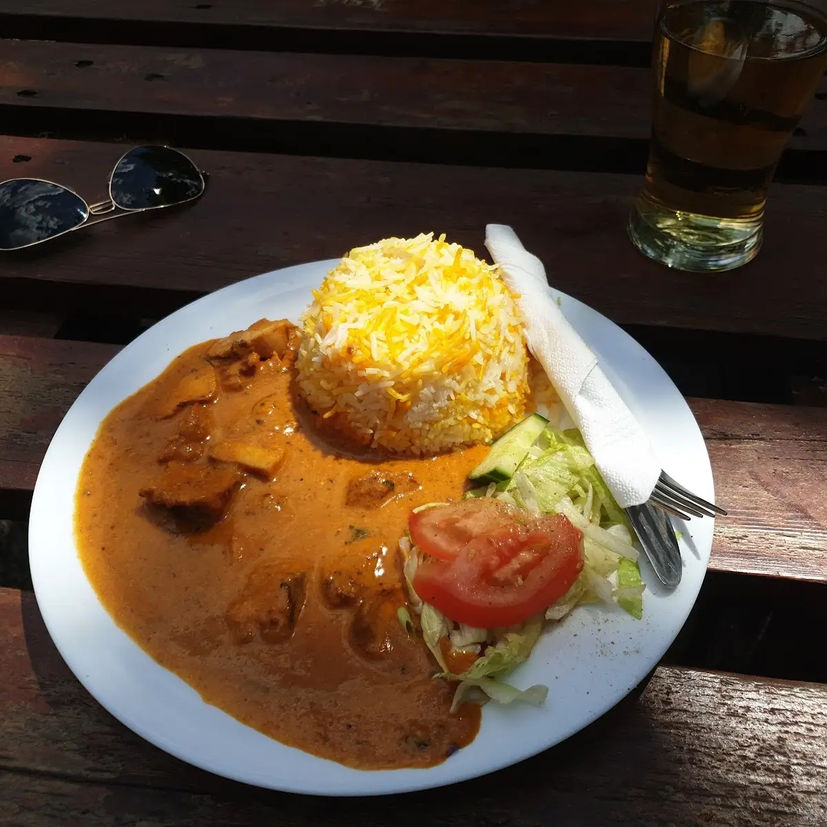 Grilled Chicken Kokoscurry