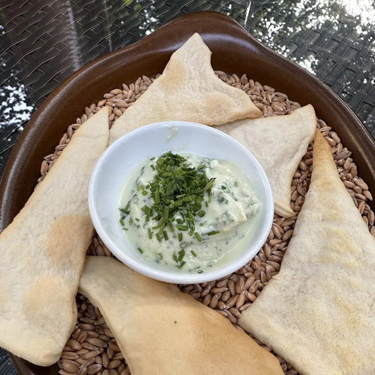 Hausgemachte Sauerteigcracker