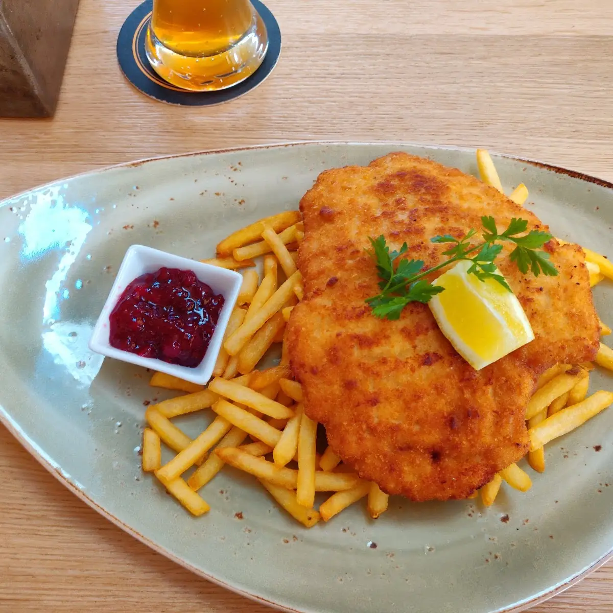 Wiener Schnitzel Von Der Hühnerbrust