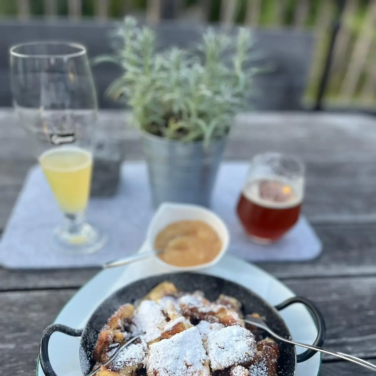 Kaiserschmarrn Mit Apfelmus