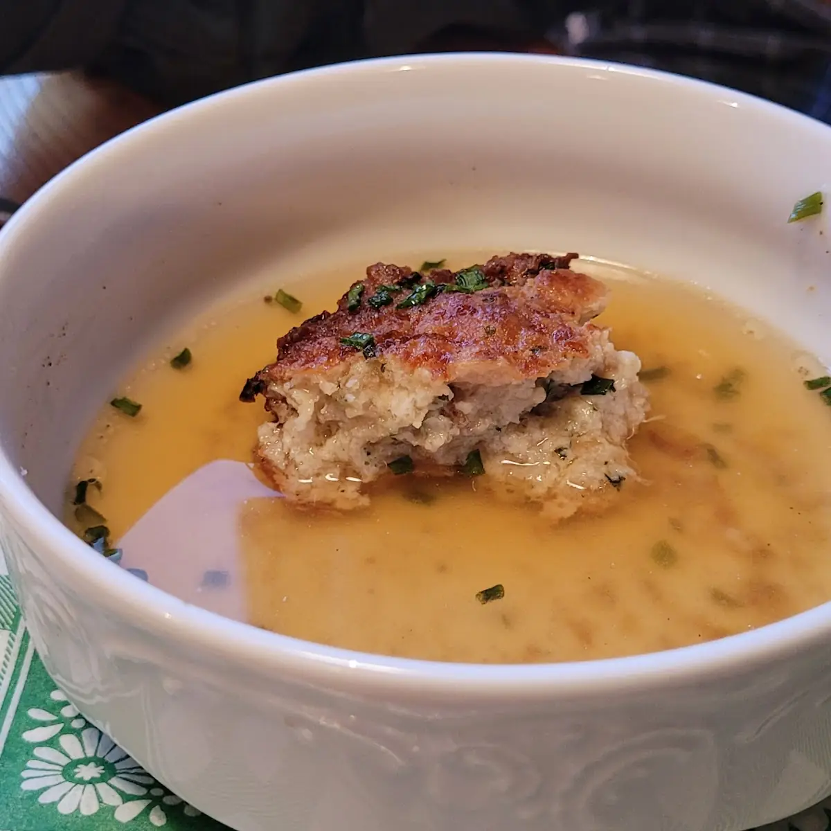 Kaspressknödel Suppe