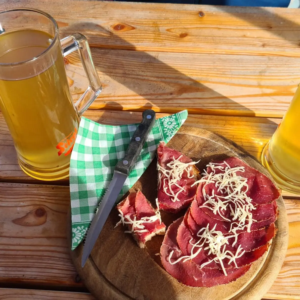 Rinder Geräuchertes Mit Merrettich