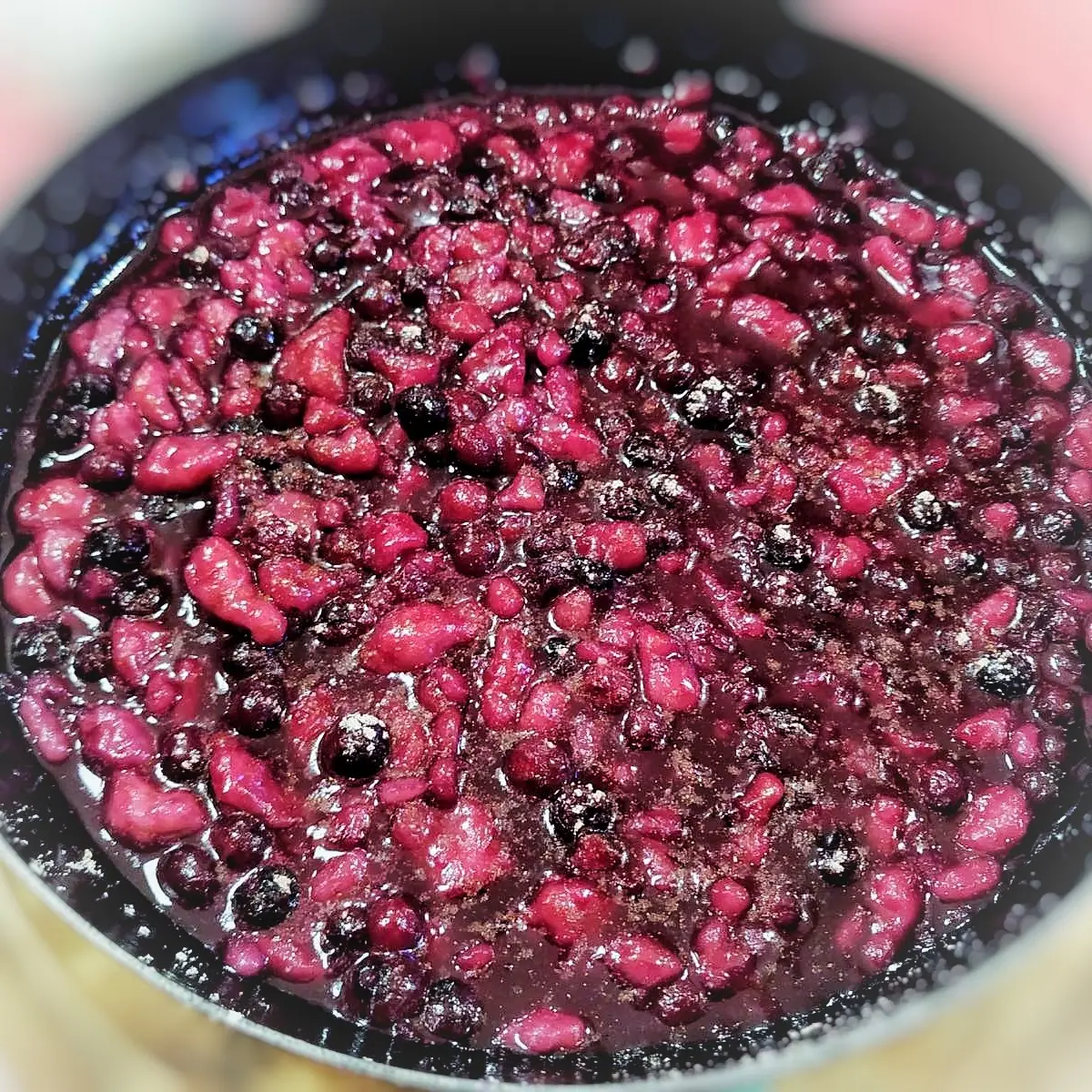 Schwarzbeernockerl