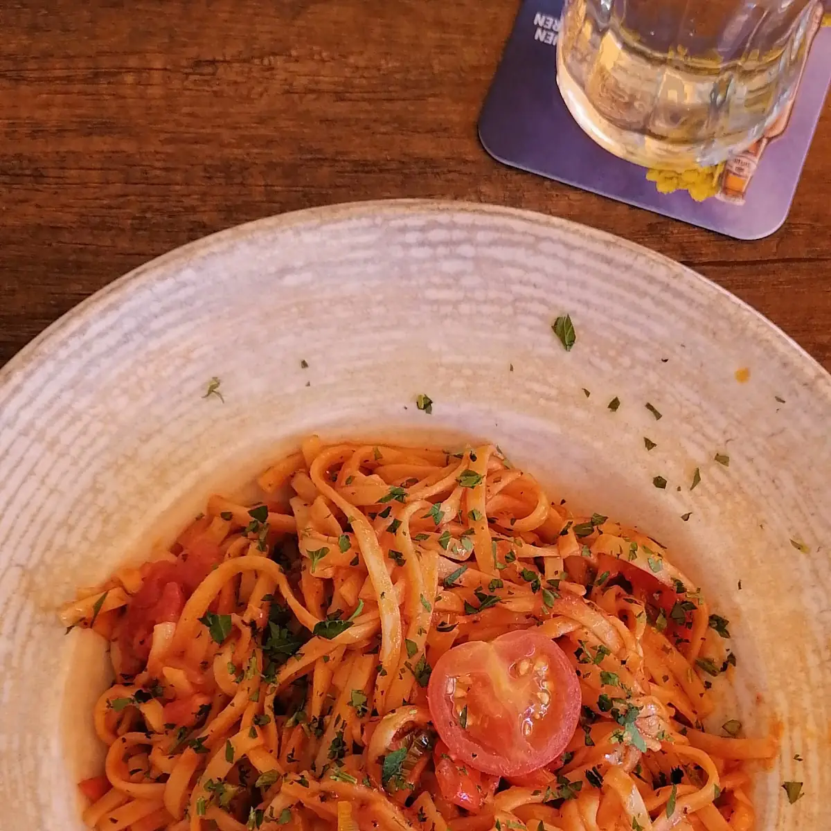 Band Nudeln Mit Knoblauch Oder So Ähnlich