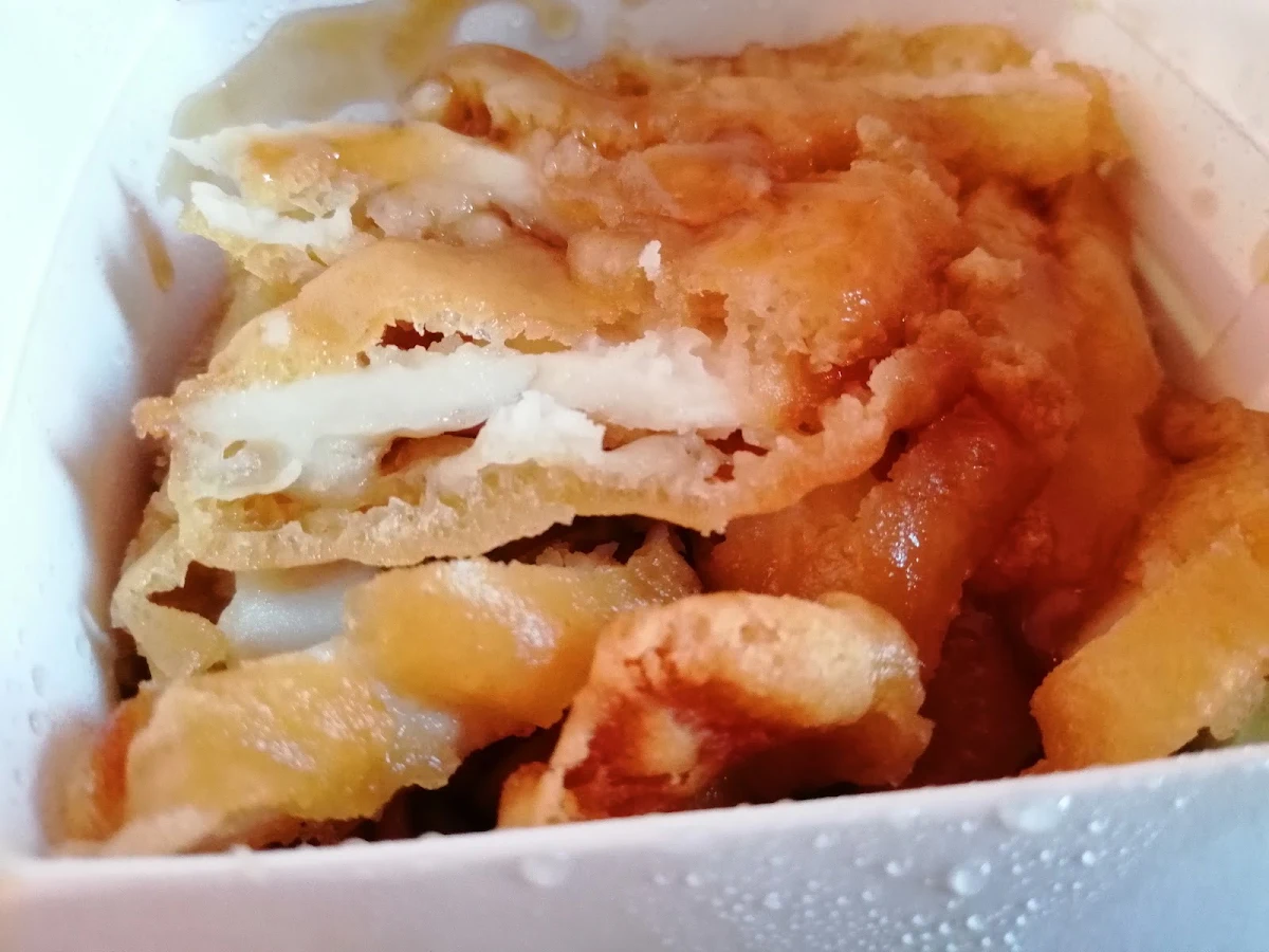Nudelbox Mit Knusprigen Huhn