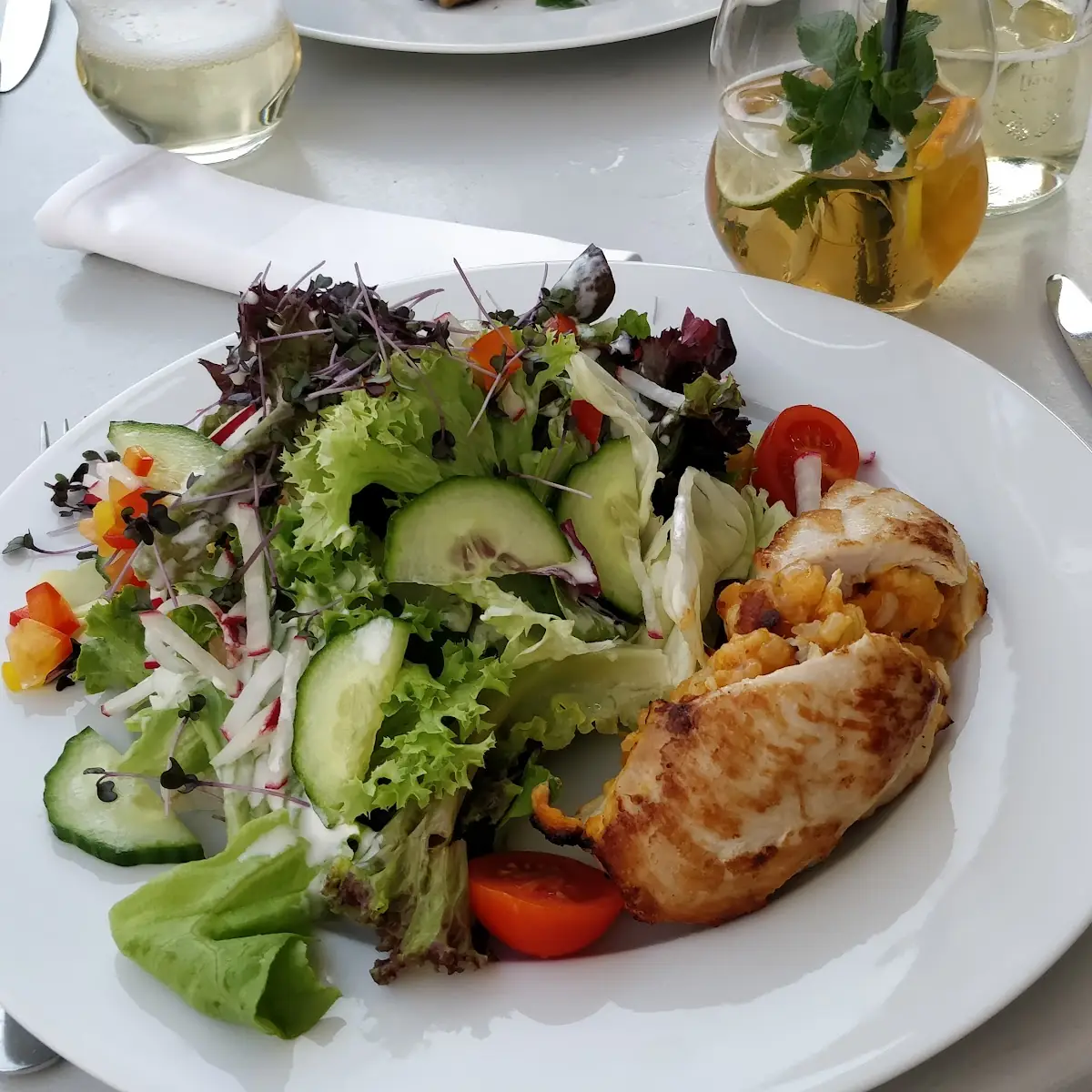 Hühnchenbrust Mit Mango Chutney