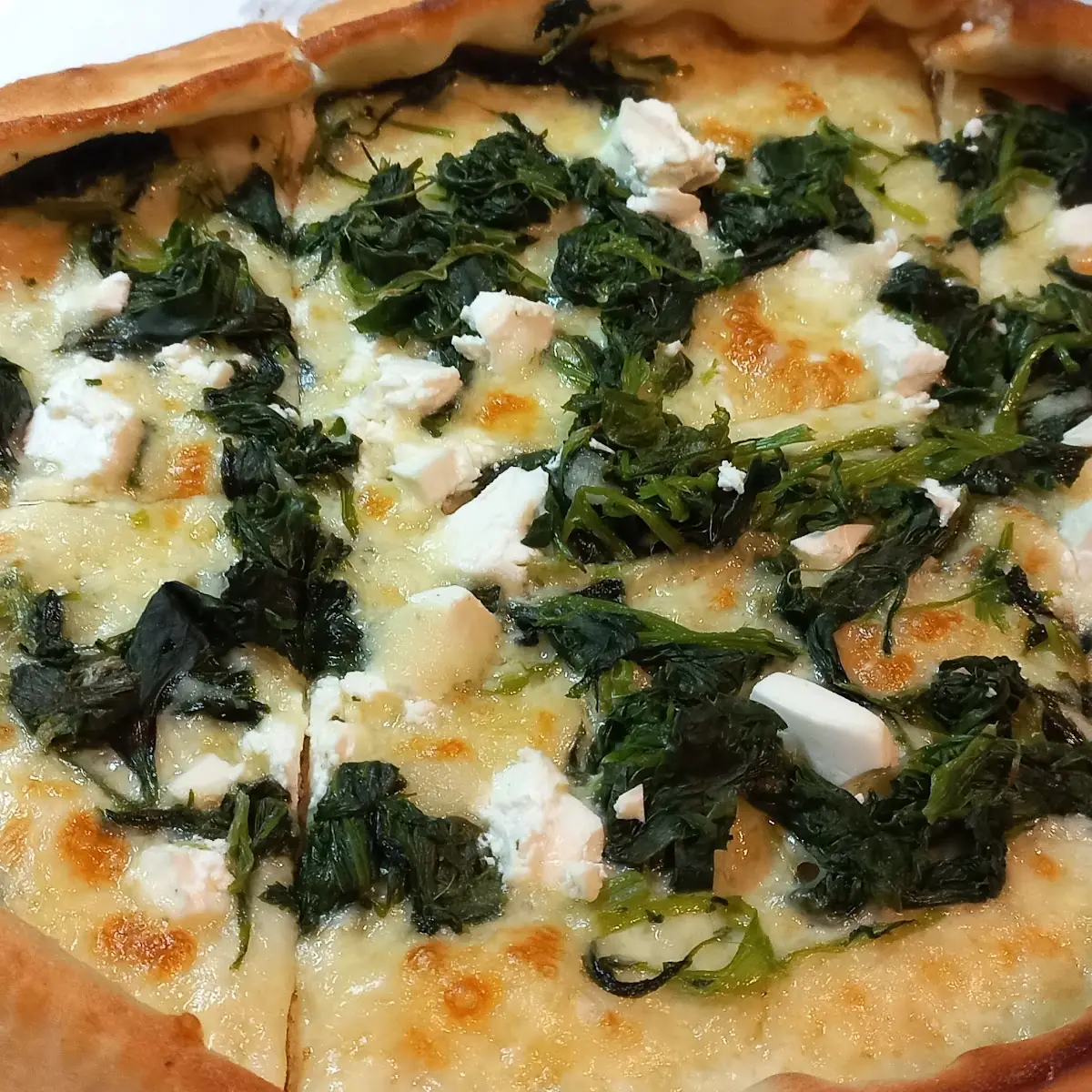 Pide with Spinach and Cheese