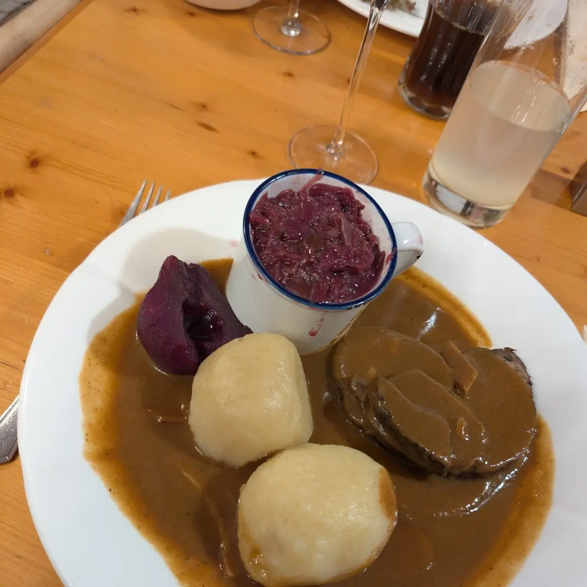 Hirschbraten In Steinpilze Soße