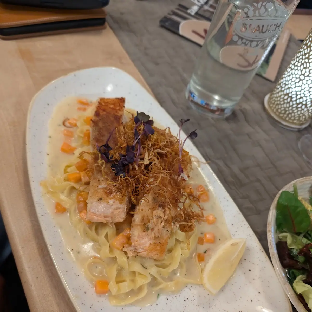 Lachsmittelsteak