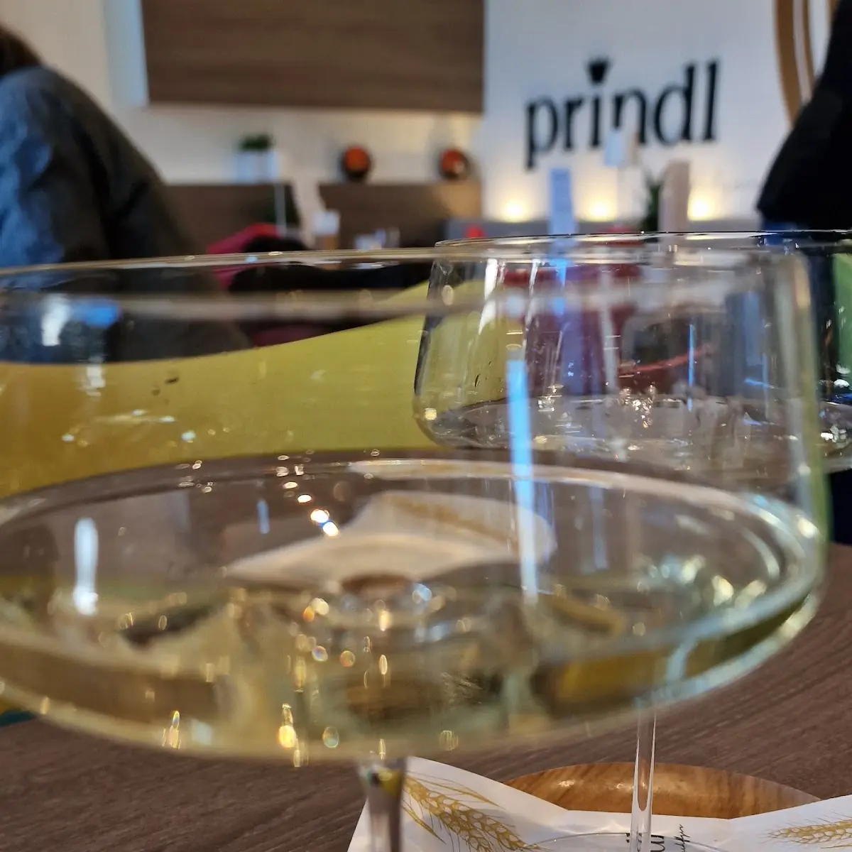 Glas Champagner