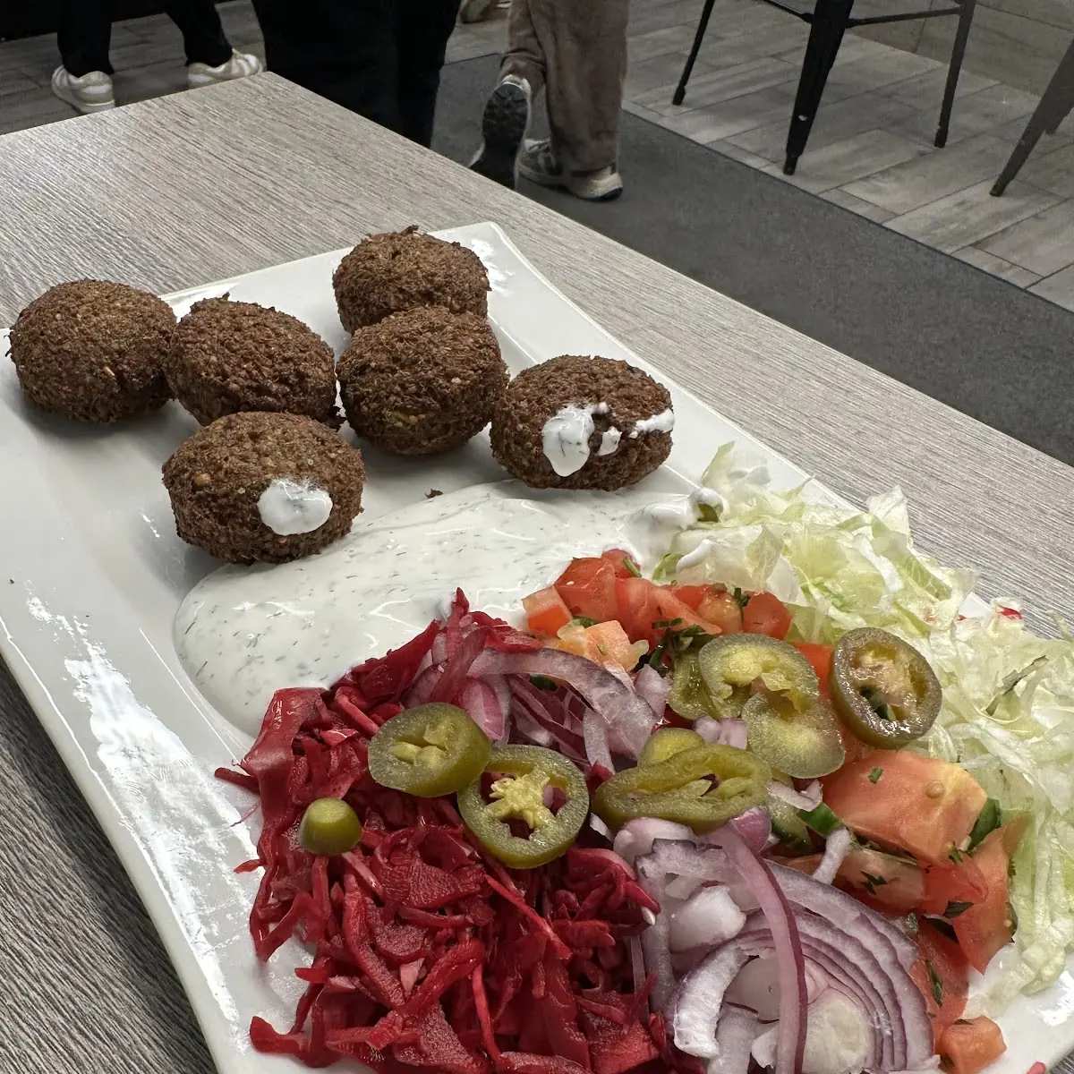 Falafel Teller